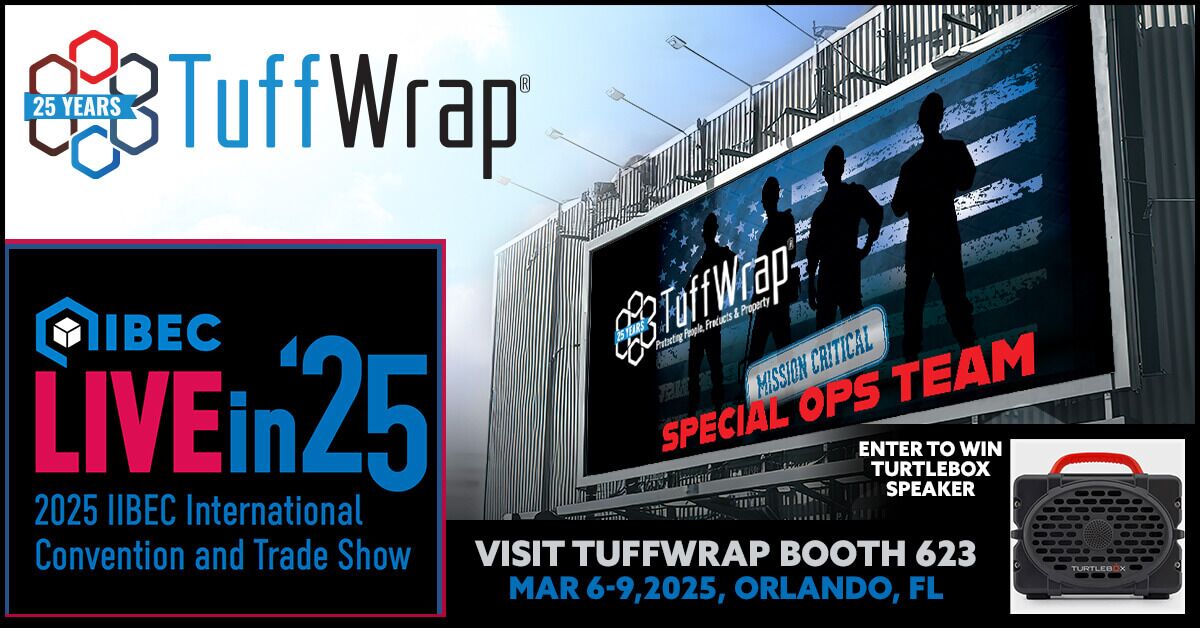 TuffWrap at IIBEC 2025 Booth 623