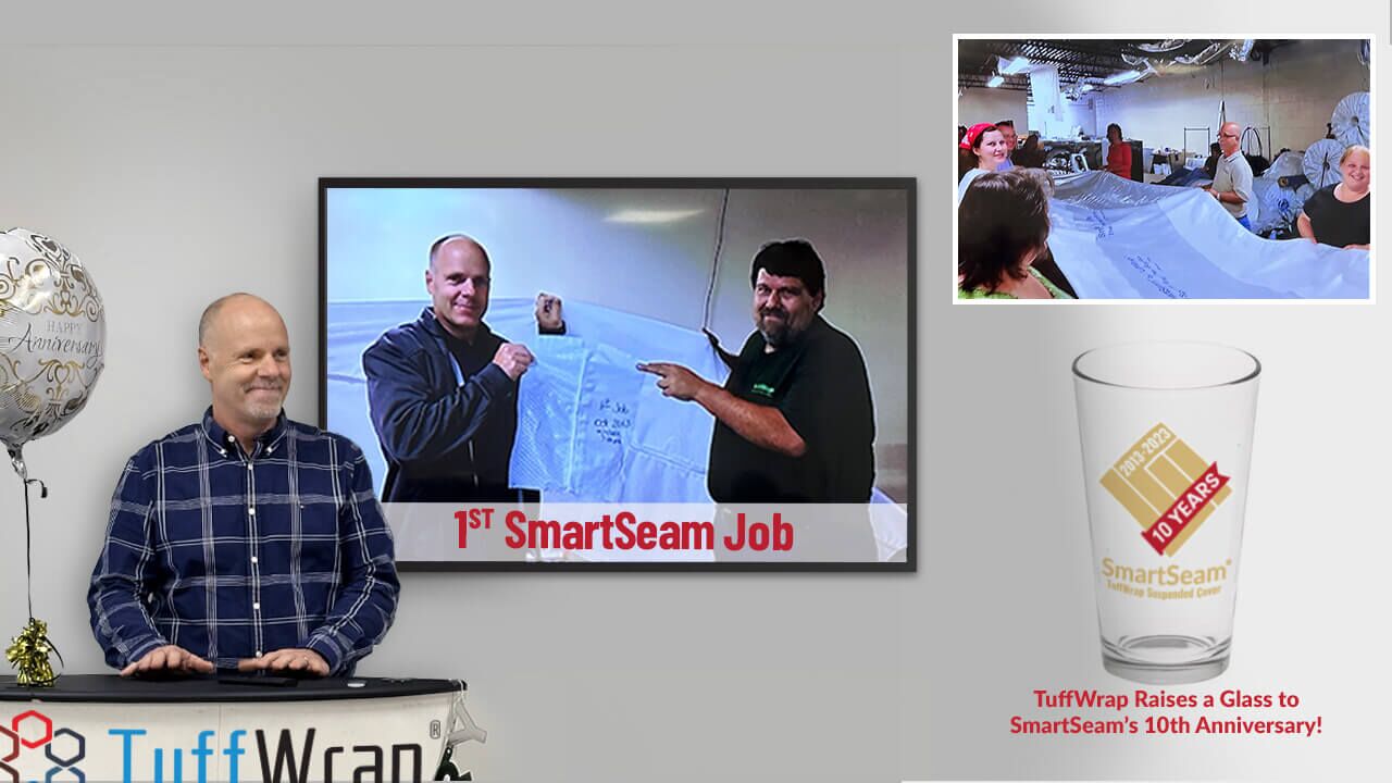 TuffWrap 10 Yrs SmartSeam Luncheon Celebration - Dave Campbell - 1st SmartSeam Job