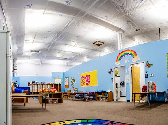 TuffWrap SmartSeam Suspended Cover