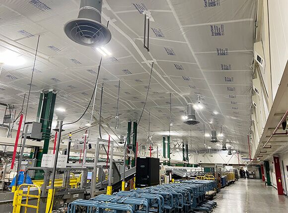 TuffWrap SmartSeam Suspended Cover