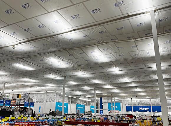 TuffWrap SmartSeam Suspended Cover