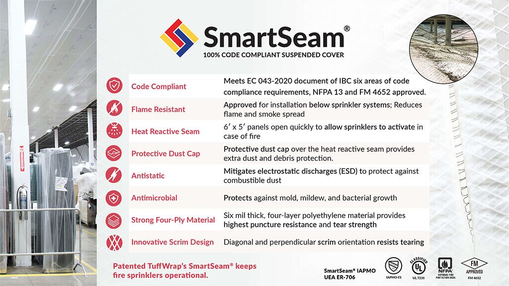SmartSeam bullet points