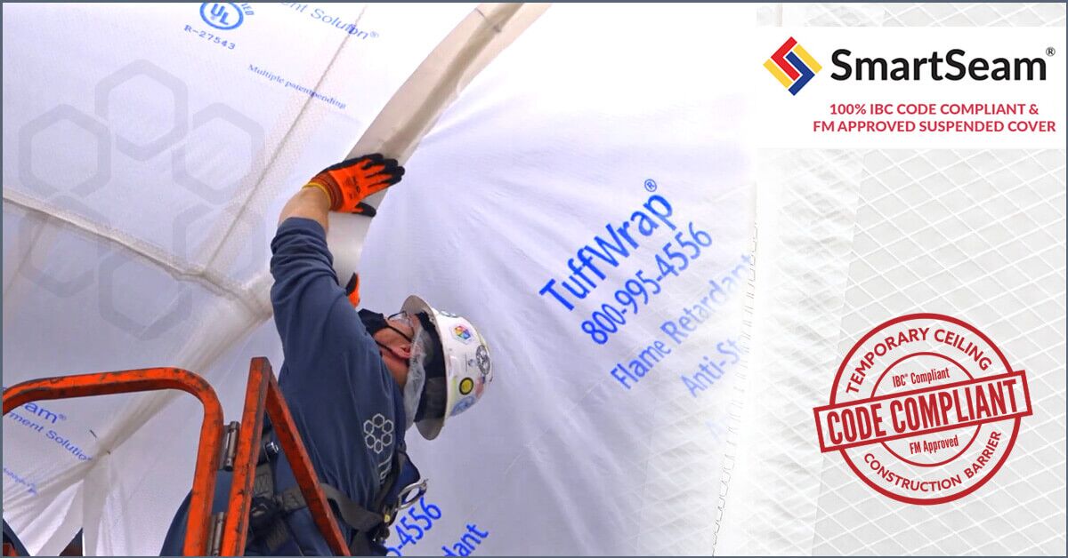 SmartSeam Suspended Cover - The Name Says It All