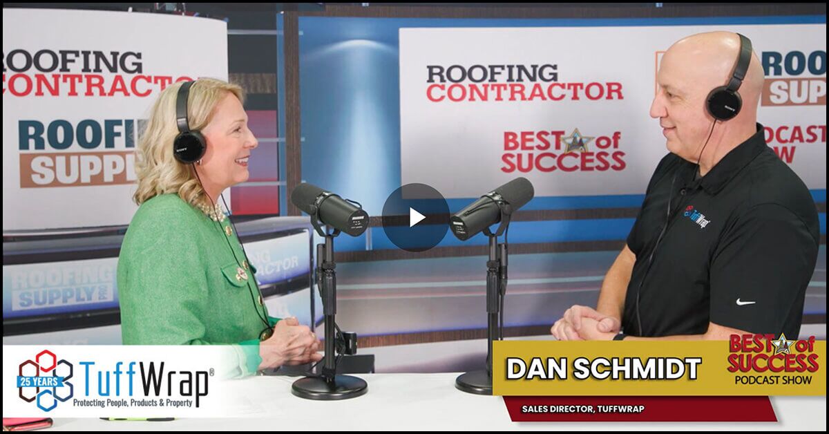 Dan Schmidt Interview Roofing Contractor Podcast at IRE 2025
