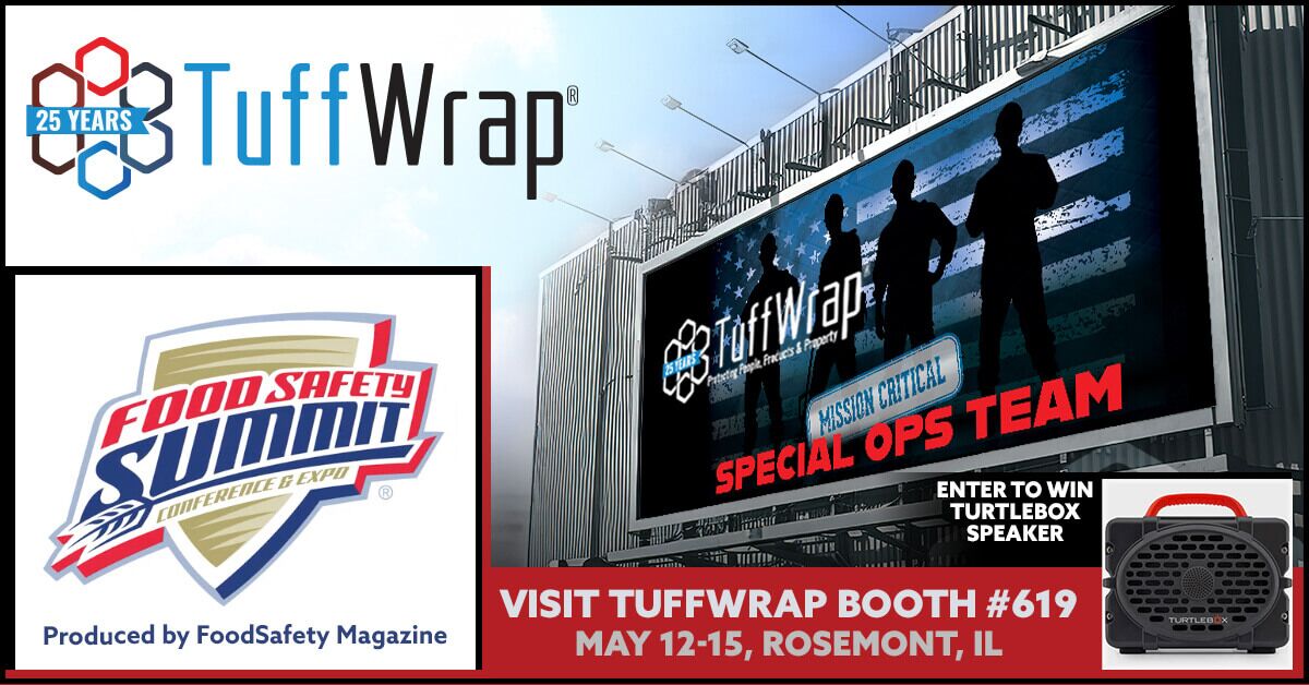 TuffWrap at Food Safety Summit 2025 Booth #619