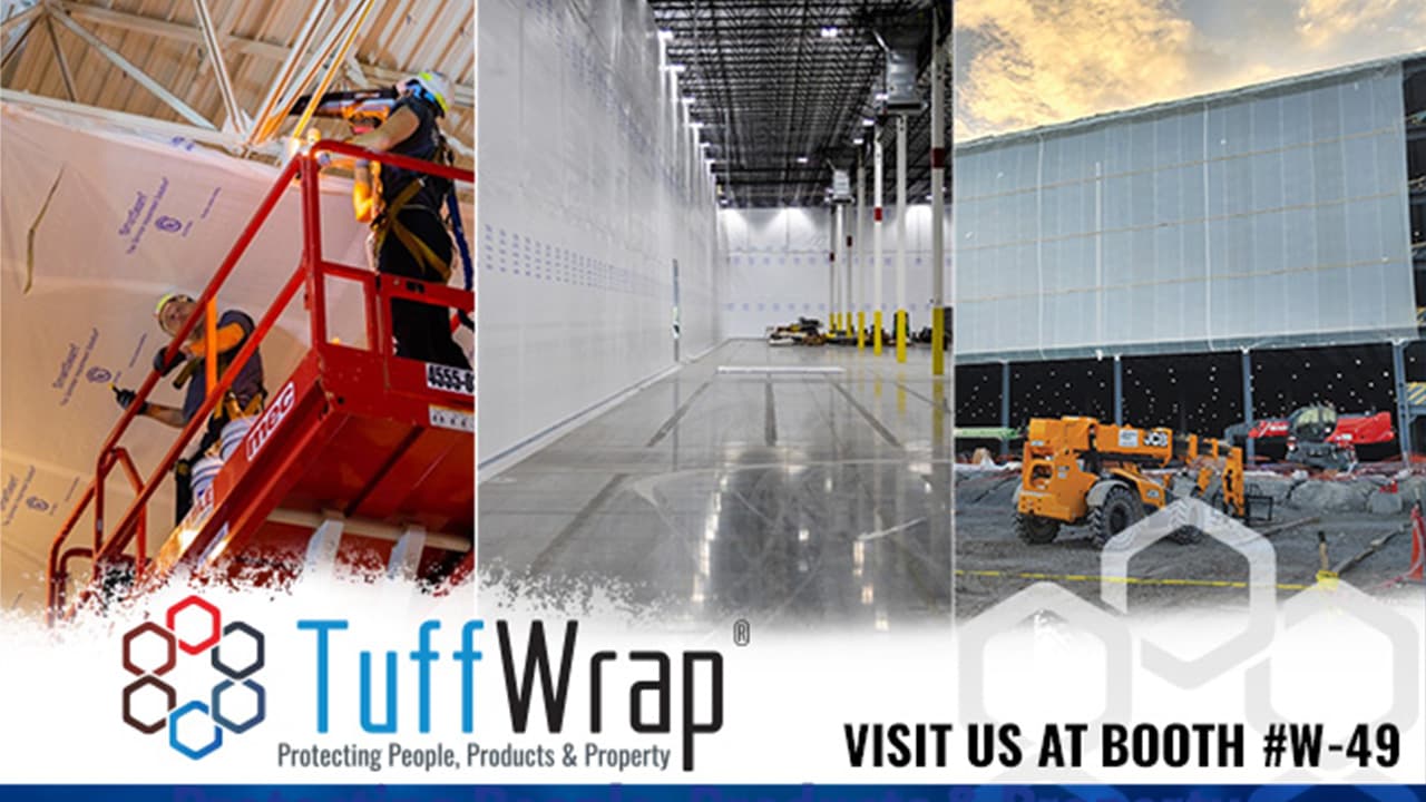 TuffWrap at ISPE Boston 2022 booth W 49