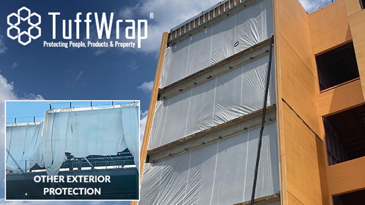 TuffWrap EXT temporary walls